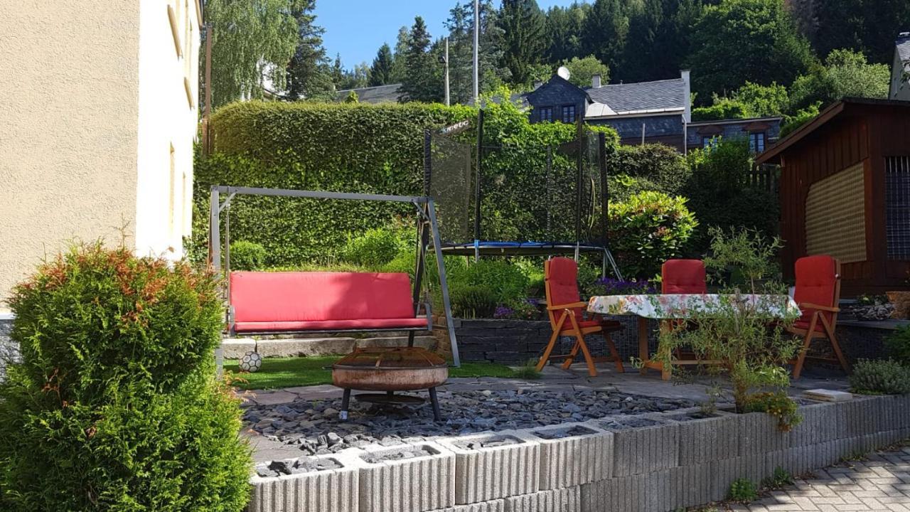 Ferienwohnung Mit Garten Und Spielplatz Klingenthal Esterno foto