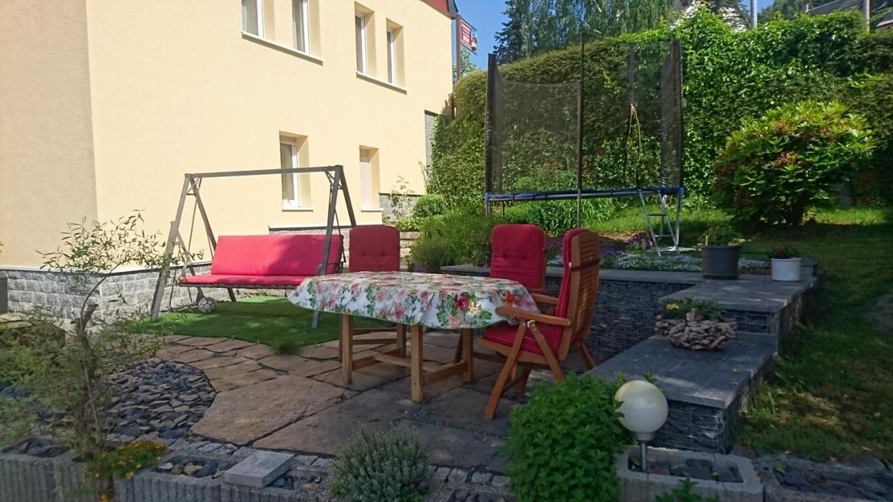 Ferienwohnung Mit Garten Und Spielplatz Klingenthal Esterno foto